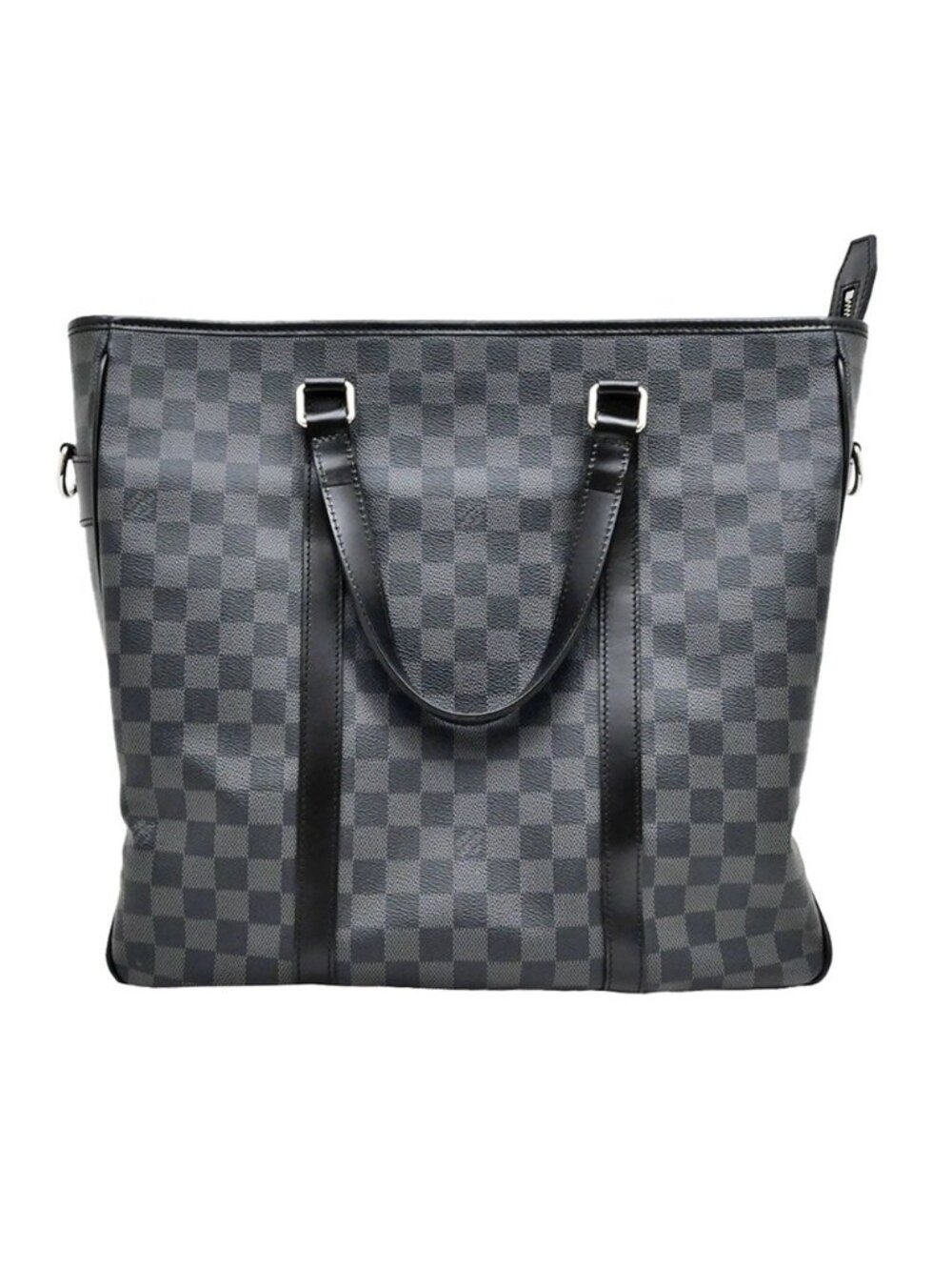 Louis Vuitton Tote Damier Graphite Shoulder Black